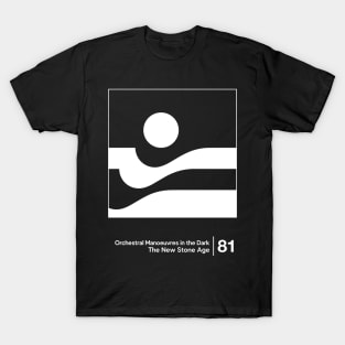 The New Stone Age / Minimal Style Graphic Artwork Design T-Shirt